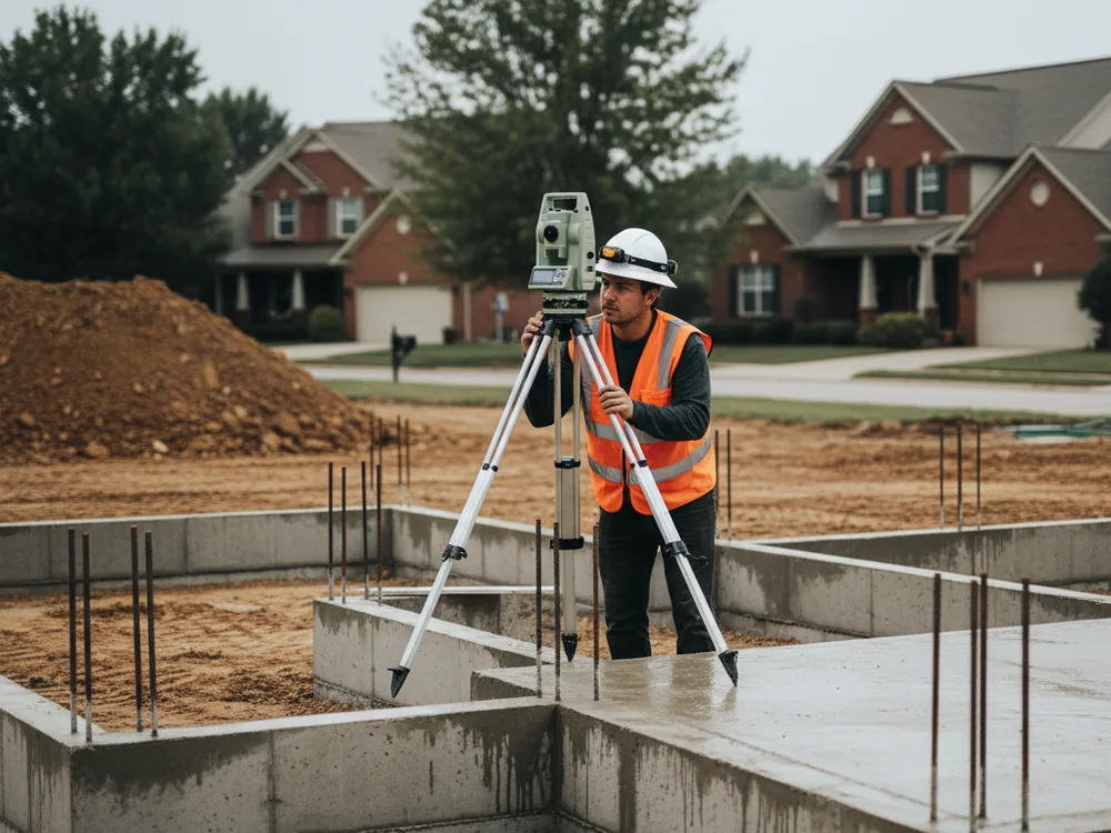Foundation Spot Surveys — Pi Surveying, Chicagoland