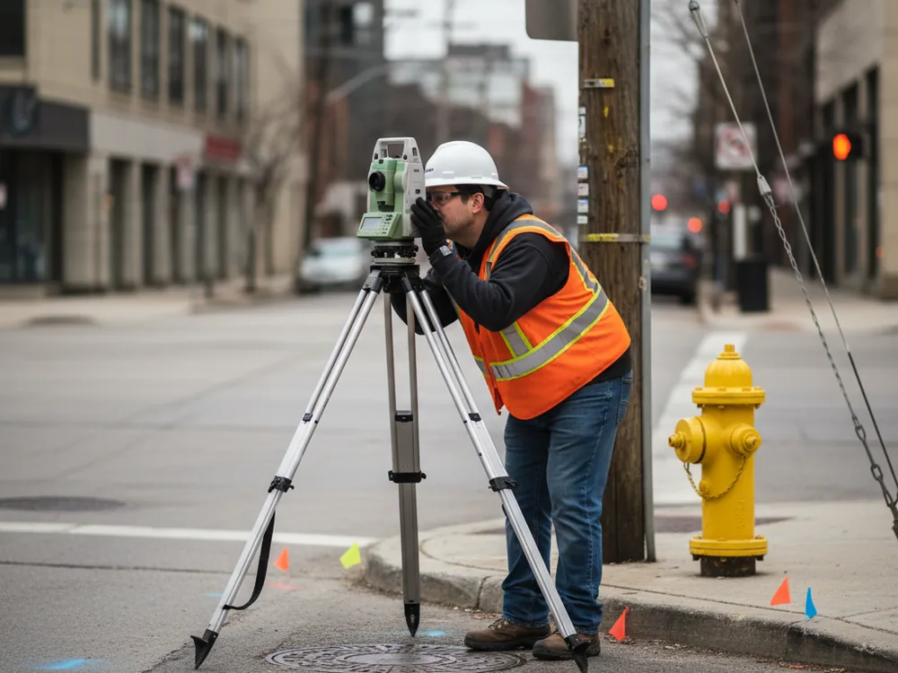 Utility Surveys — Pi Surveying, Chicagoland