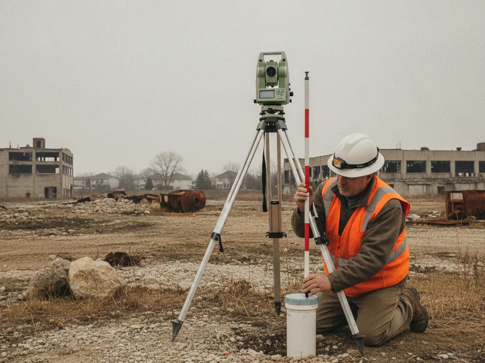 Well Monitoring Surveys — Pi Surveying, Chicagoland